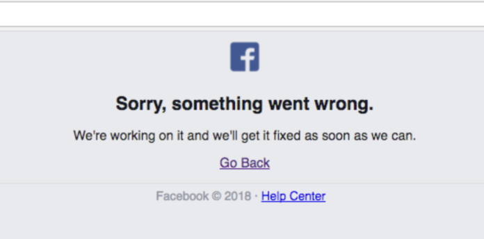 Facebook Down