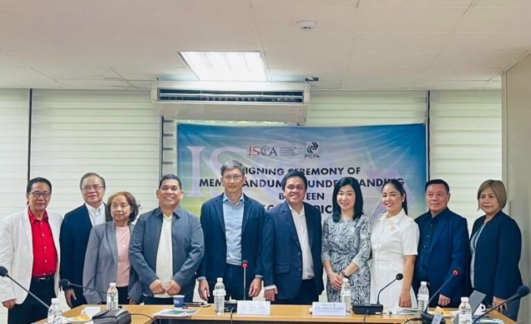 ISCA Signs MOU with PICPA to Train Chartered Accountants in the Philippines ISCA Signs MOU with PICPA to Train Chartered Accountants in the Philippines