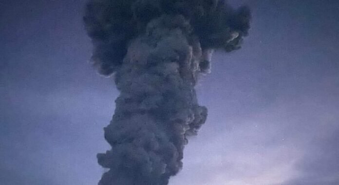 Mount Kanlaon Eruption