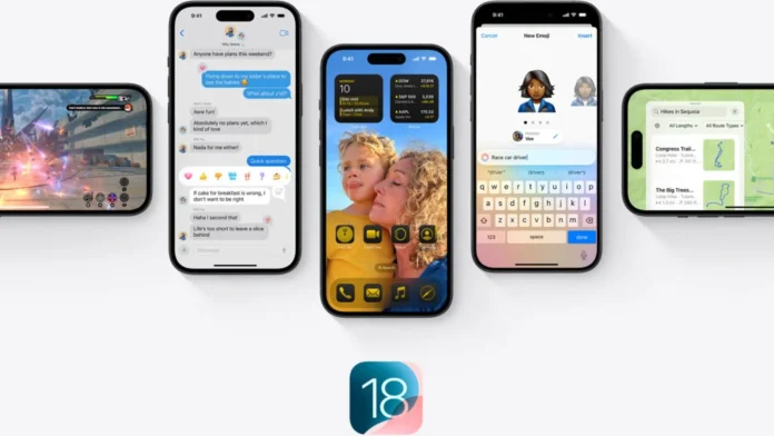 iOS 18 update