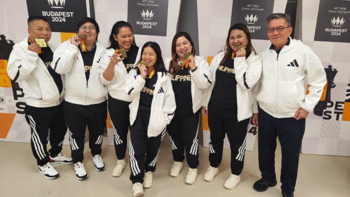 Philippine women’s chess team