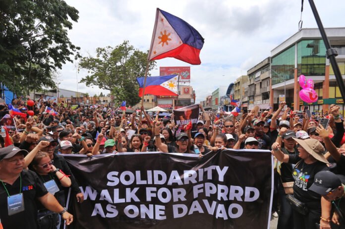 Rally for Duterte’s Freedom in Davao