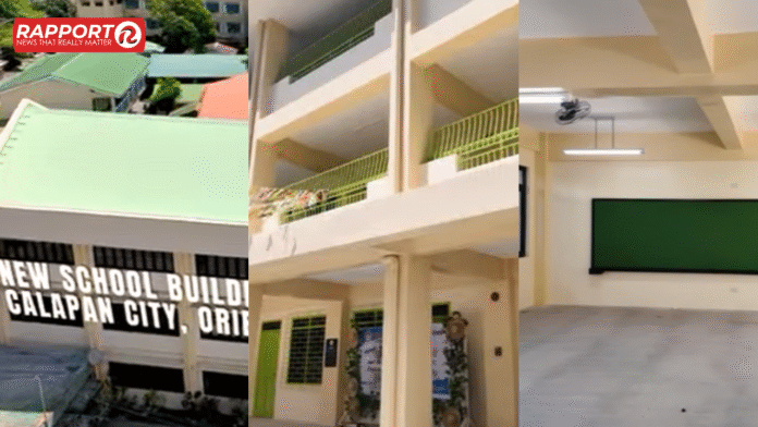 New School Building Eases Classroom Shortage in Calapan City, Oriental Mindoro