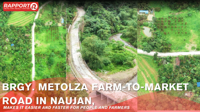 Improved Access for Farmers and Residents DPWH Completes Brgy. Metolza Farm-to-Market Road in Naujan, Oriental Mindoro