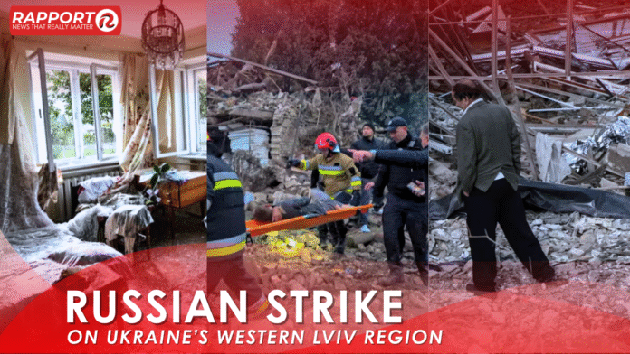 Massive Russian Strike on Lviv