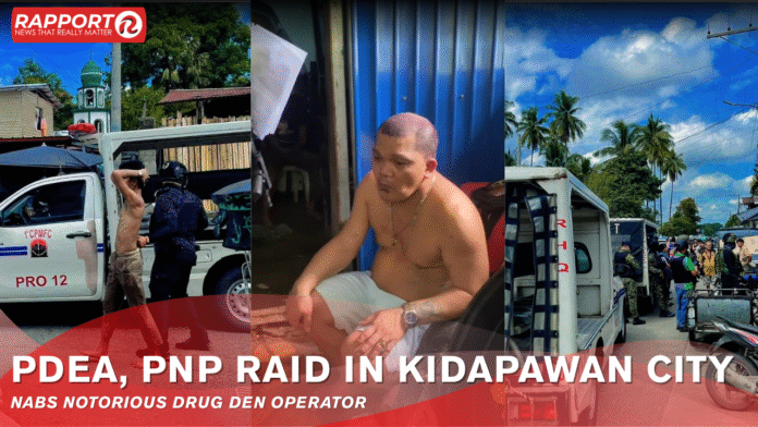 PDEA, PNP Raid in Kidapawan City Nabs Notorious Drug Den Operator