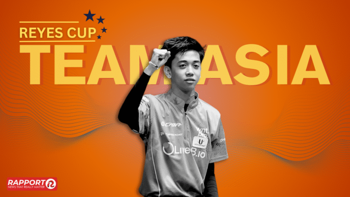Team Asia at Reyes Cup 2025