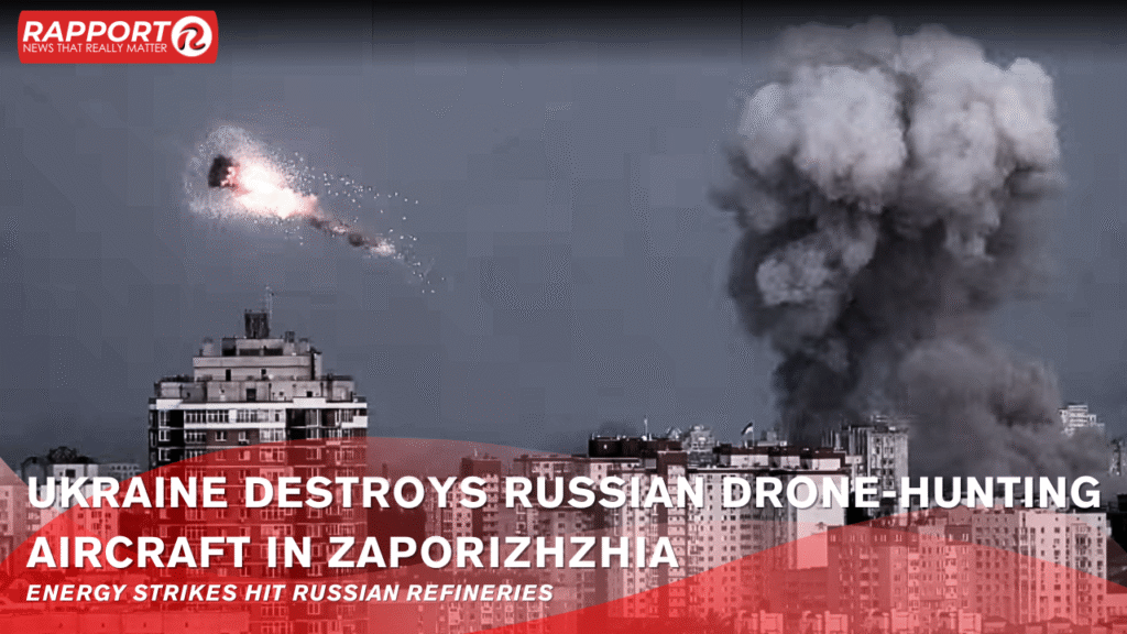 Ukraine Destroys Russian Drone-Hunting Aircraft in Zaporizhzhia
