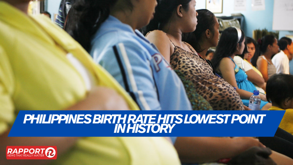 Philippines Birth Rate Hits Lowest Point in History