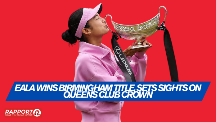 Eala Wins Birmingham Title